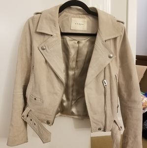 Blank NYC Suede Moto Jacket